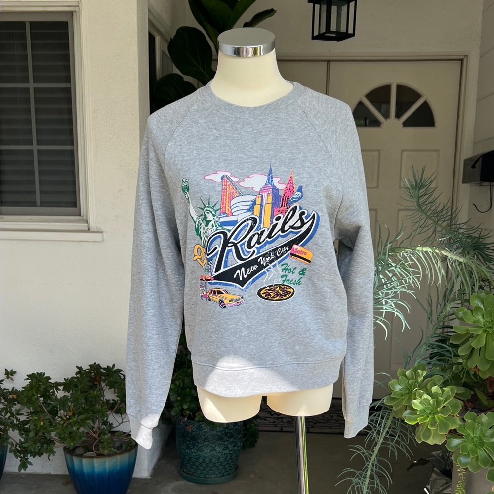 Rails Vintage Raglan Sweatshirt